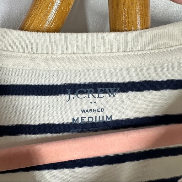 NWT Men’s J.Crew Striped Long Sleeve Top sz M - Picture 4 of 7